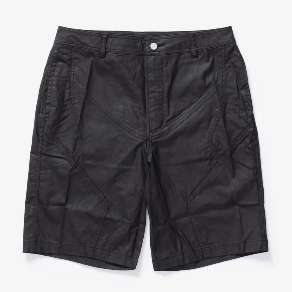 Nike Air Jordan x Travis Scott Waxed Shorts Black Size Men 34-Tall NWT